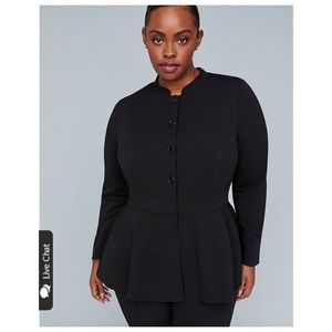Girl With Curves x Lane Bryant Peplum Jacket
